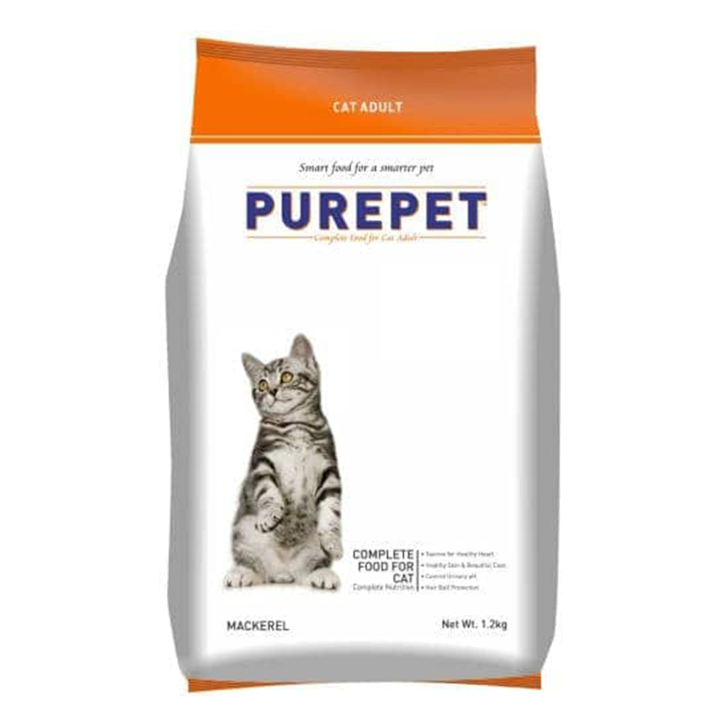 Purepet - Mackerel - Adult - Dry Cat Food
