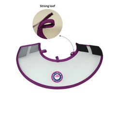 cat e collar transparent